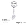 GeckoCustom Teamer Funny Fuxk You Middle Finger Stickman Keychain 2023 Cute Trend School Bag Car Key Pendant Couple New Trinket Gift Keyring Middle Finger 4-S