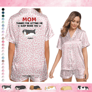 GeckoCustom Thanks For Letting Me Sleep Beside You Dog Pajama Set T368 890869