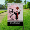 GeckoCustom The Best Is Yet To Come Garden Flag Class of - Girl Version, Senior Gift, Graduation Day HN590 HA75 891882