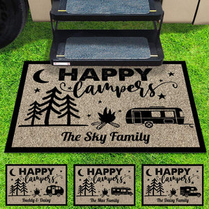 GeckoCustom The Best Memories Are Made Camping Doormat N369 888243