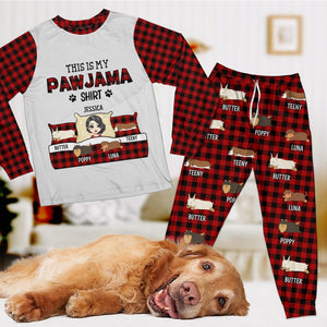 GeckoCustom This Is My Pawjama Shirt Dog Pajamas Personalized Gift N304 889650