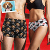 GeckoCustom Underwear Couple Upload Photo Portrait Personalized Gift TA29