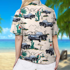 GeckoCustom Upload Car Photo Women's Hawaiian Shirt, N304 888423