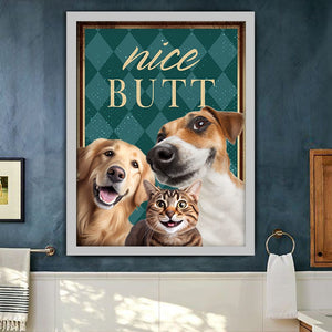 GeckoCustom Upload Dog Cat Photo Nice Butt Poster N304 889336