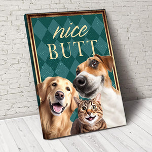 GeckoCustom Upload Dog Cat Photo Nice Butt Poster N304 889336