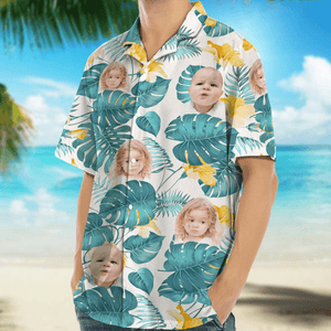 GeckoCustom Upload Face Photo Hawaiian Shirt TA29 888384