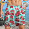 GeckoCustom Upload Photo Cat With Pattern Cool For Beach Short N369 888850 120728
