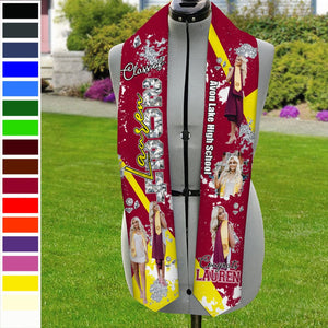 GeckoCustom Upload Photo Class Of 2024 Congratulations Graduation Gift Stoles N369 890186