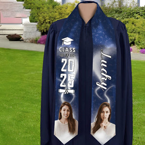 GeckoCustom Upload Photo Graduation Gift Stoles N304 HA75 6799 895068 6x72 inch