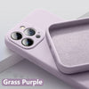 GeckoCustom UTOPER Square Liquid Silicone Phone Case For iPhone 14 11 13 12 Pro Max Mini X XR XS 7 8 Plus SE 2020 Protection Back Cover ZM / For iPhone Xs X
