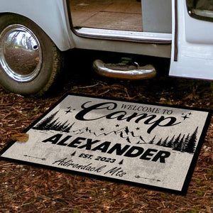 GeckoCustom Welcome To Camp For Camping Lovers Doormat K228 889406