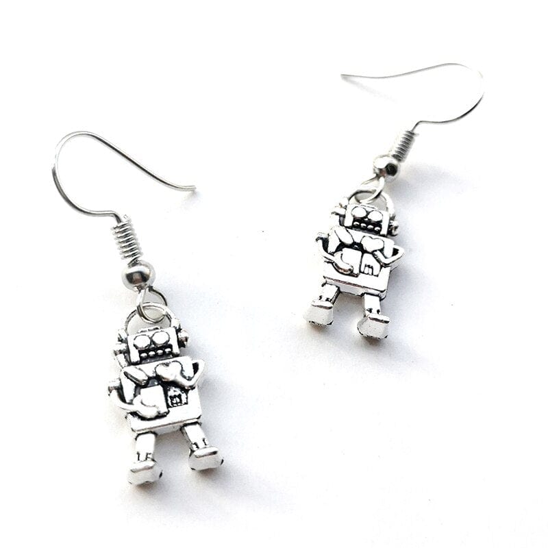 GeckoCustom Women Earrings Fashion Skull UFO Zombie Gift 20