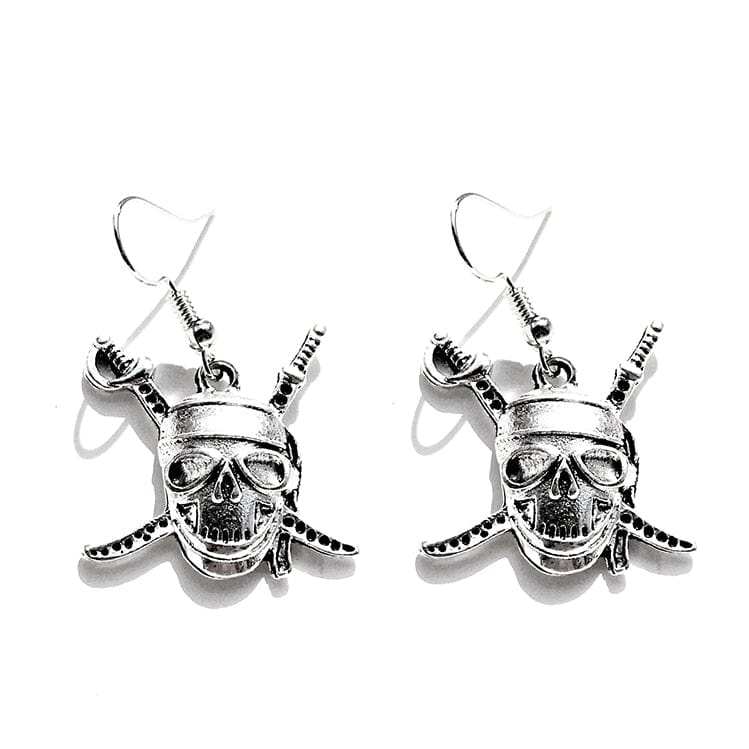 GeckoCustom Women Earrings Fashion Skull UFO Zombie Gift 4