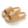 GeckoCustom Women Thick Platform Cloud Slippers Summer Beach Eva Soft Sole Slide Sandals Leisure Men Ladies Indoor Bathroom Anti-slip Shoes