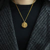 GeckoCustom You Are My Sunshine Open Locket Sunflower Pendant Necklace Boho Jewelry Best Friendship Gifts Bff Letter Necklace Collier