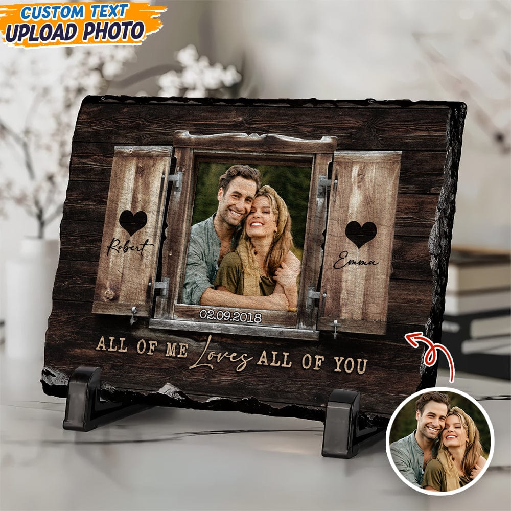 GeckoCustom You & Me We Got This Custom Couple Photo Rectangle Shaped Stone With Stand Valentines Day Gift HO82 895098