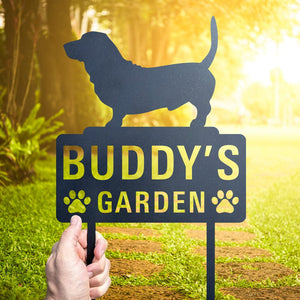 GeckoCustom Your Dog's Garden Memorial Stake Personalized Gift TH10 891533