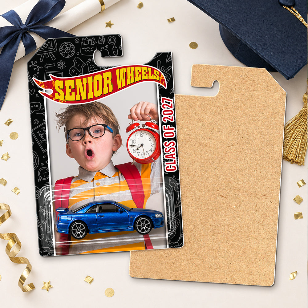 Custom Photo Senior Class Of 2027 Wheels - Personalized Graduation Keepsake CH07 180332