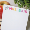 Personalized Notepad, Personalized Teacher Gift, Teacher Christmas Appreciation Gift, Back To School TH10 170719