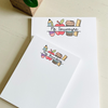 Teacher Appreciation Gift, Personalized Notepad, Back To School TH10 170723