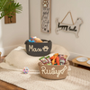 Personalized Pet Toy Basket – Custom Woven Storage Basket With Name TH10 170345