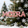 Personalized Custom Name Gingerbread Letter Ornaments For Family Christmas Gift TH10 171047