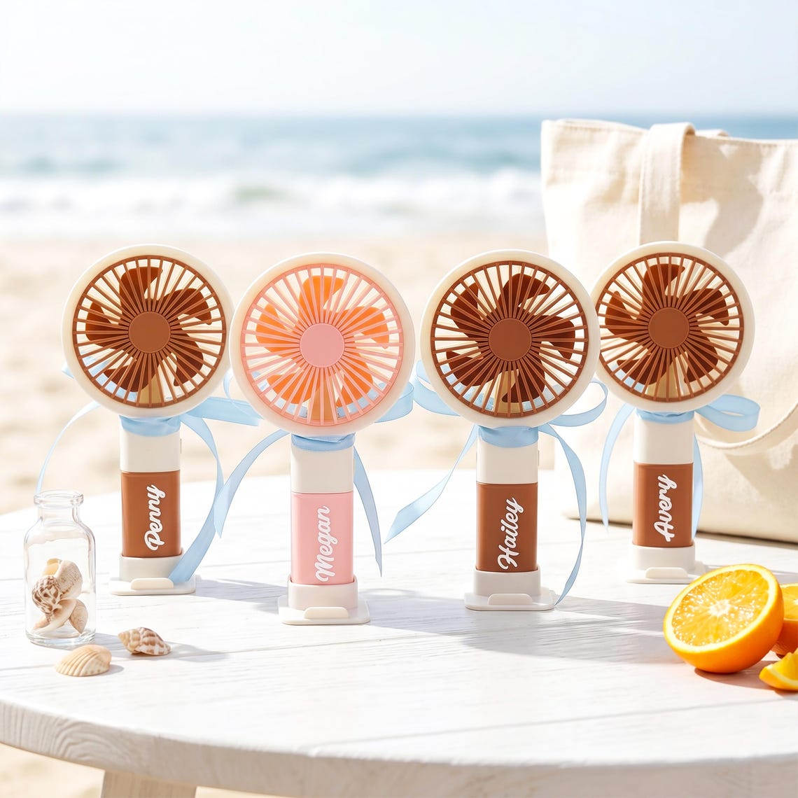 Personalized Handheld Fan, Custom Name Portable Cooling Gift TH10 170473