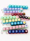 Personalized Custom Name Keycaps Clicker Keychain TH10 170485