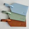 Personalized Blind Debossed Personalized Luggage Tag, Leather Travel Gift TH10 170615