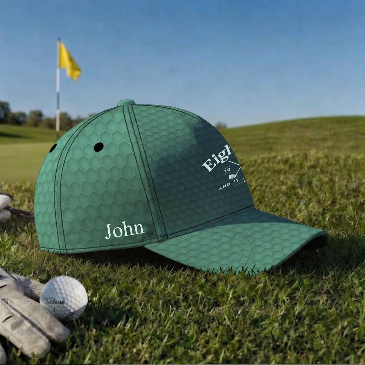 Personalized Six Sevent Eight Tee And Still On Par Golf Classic Cap - Birthday Gift For Men, Grandpa Dad Golfing, Funny Golfer Present HO82 902358