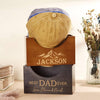 Personalized Best Dad Ever Engraved Hat Holder - Gift For Dad, Father's Day Gift HO82 902658