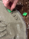 Personalized Garden Stone Kit – Handprint Garden Stone – Fathers Day Gift for Dad or Grandpa TH10 169909