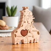 Personalized Giraffe Family Puzzle, Mothers Day Gift, Family Gift TH10 169151
