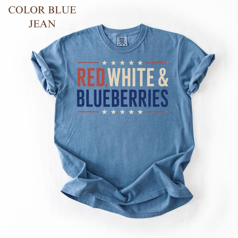 Red White & Blueberries Comfort Shirt TH10 896227