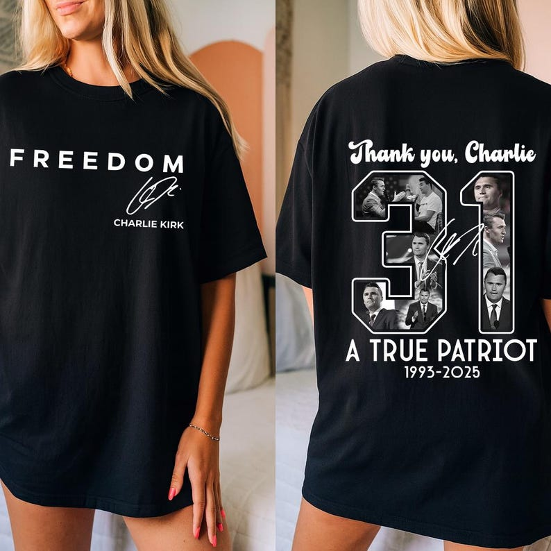 Freedom Charlie Kirk Memorial Shirt TH10 896223