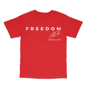 Freedom Charlie Kirk Signature Shirt TH10 896195