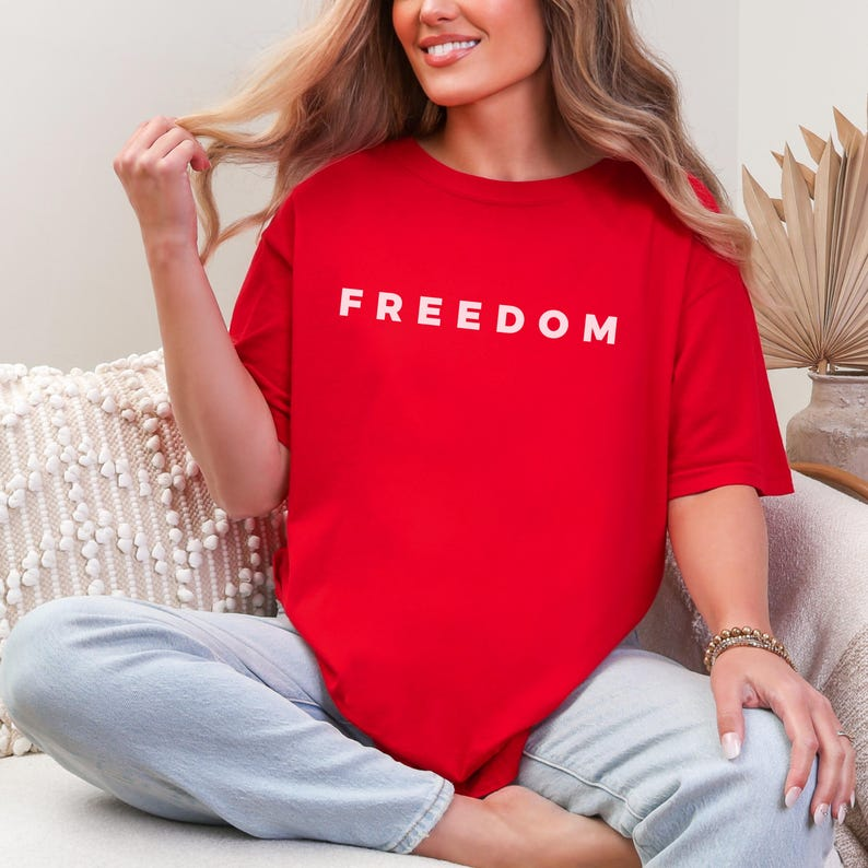 Red Freedom Shirt TH10 896197