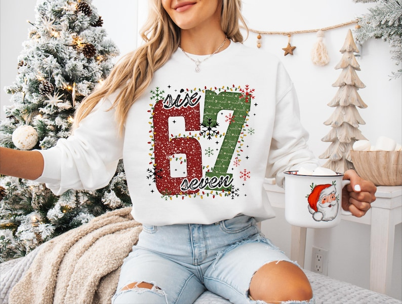 Christmas Six Seven 67 Shirt TH10 896811