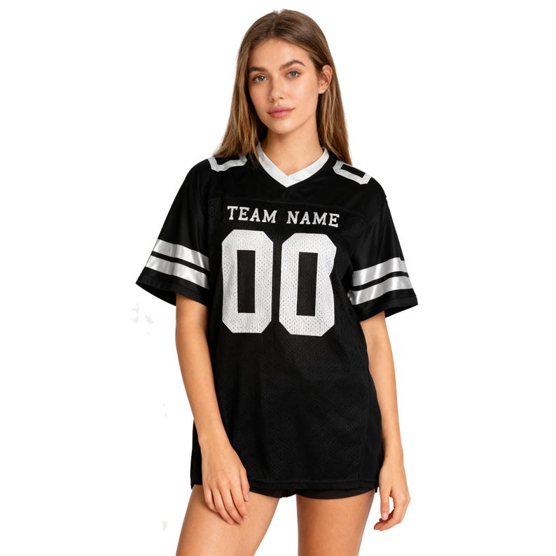 Personalized Team Name & Number Football Jersey Shirt TH10 898483