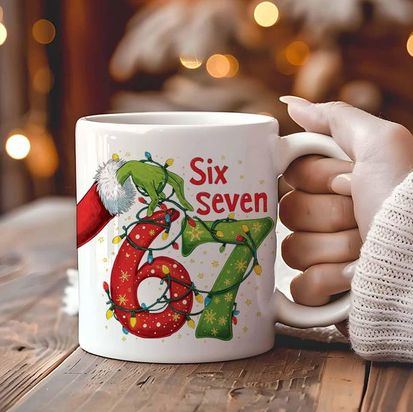 Six Seven 67 Grinch Christmas Mug TH10 896821