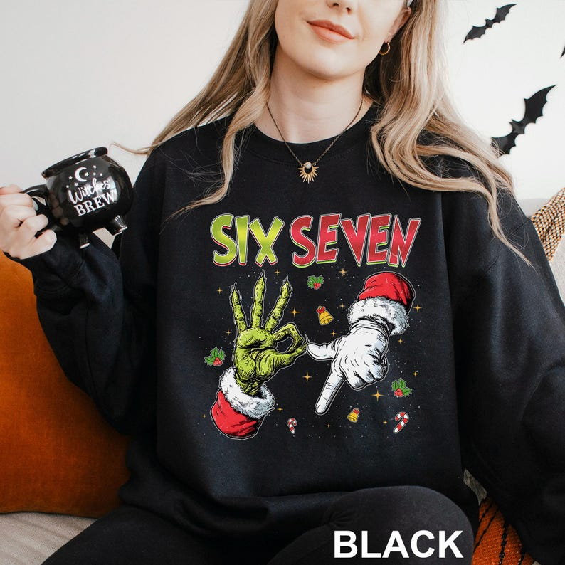 Six Seven Grinch Santa Christmas TH10 896805