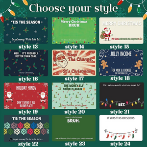 Personalized Cute And Funny Money Holder Card TH10 898015