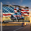 250 Years Rolling American Flag, Truck Driver Christ Gift, 1776-2026 Patriotic Semiquincentennial Decor TH10 169789