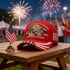 Patriotic Eagle & Liberty – United States 250th Anniversary Embroidered Cap TH10 170047