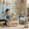 Personalized Embroidery Baby Storage Basket – Baby Shower Gift Knitted Wire Art HO82 903014