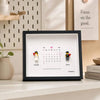 Personalized Couple Minifigure Character Frame - Romantic Keepsake For Partners HO82 903374
