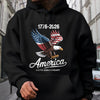 Celebrate 250 Years of America USA Anniversary 1776-2026 Dark Shirt HO82 894490