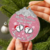 Baby Expecting See You In 2026 - Personalized Metal Top Glass Ornament For Christmas LM32 893975