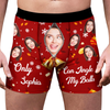 Custom Funny Photo Only My Wife Can Jingle My Ball Man's Boxer CH07 899898