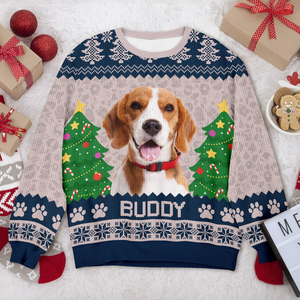 Custom Photo And Name Ugly Sweater For Dog Lover TH10 896463